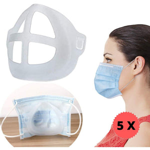 3D-Silikon-Maske™ | Komfortables Tragen Ihrer Mundschutzmaske!