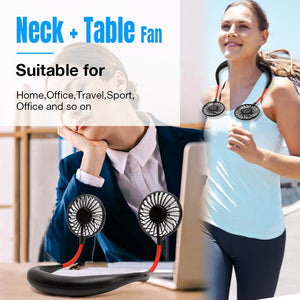 USB Neck Fan™ | Ihre persönliche Kühlung um den Hals! (5408064929949)