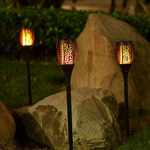 Dancing Flame LED™  | 12 LED Solar-Fackel